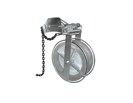 Hängkabelvagn Rak linje - Stolpfäste